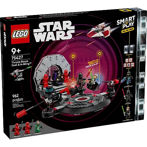 LEGO Smart Play: A-Wing Duell im Thronsaal 75427