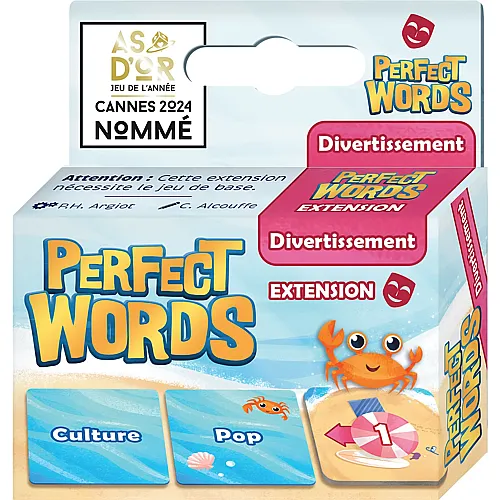 Perfect Words Divertissement Mini-Extensions - Franais