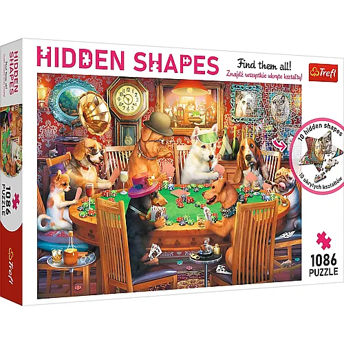 Hidden Shapes - Spielnacht 1086Teile