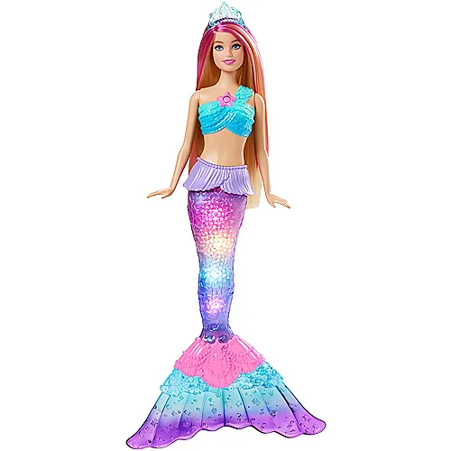 Barbie Dreamtopia Zauberlicht Meerjungfrau Malibu Puppe