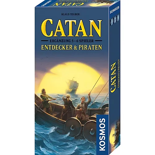 Kosmos Spiele Die Siedler von Catan Catan Erweiterung Entdecker & Piraten