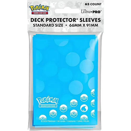 Ultra Pro Pok�mon - Water Type Energy Deck Protector (65)