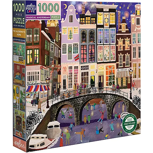 eeBoo Magical Amsterdam (1000Teile)