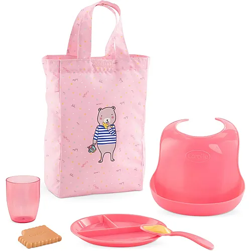 Puppenpflegeset Essenszeit 36-42cm