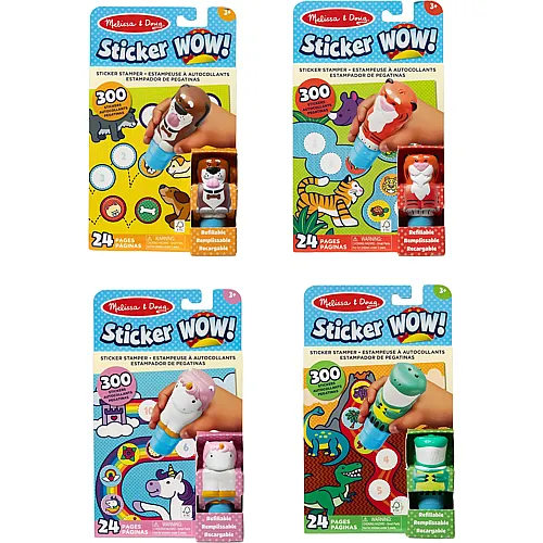 Spin Master Sticker WOW! Stempelset ass. TD Melissa & Doug