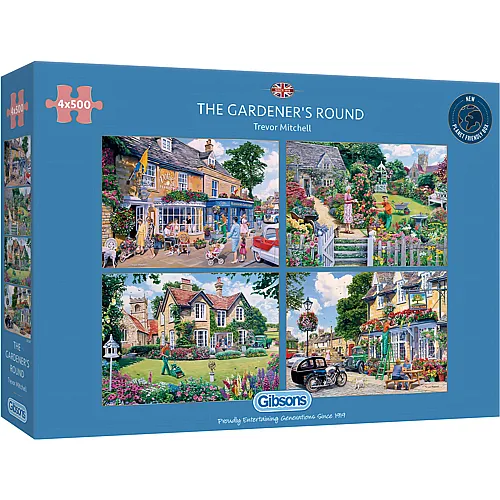 4in1 The Gardener's Round 500Teile