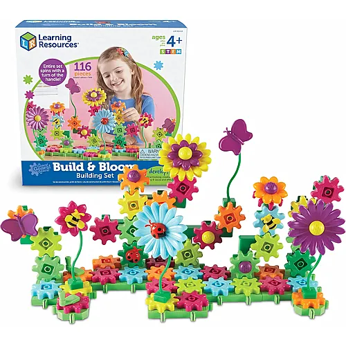 Learning Resources Gears! Gears! Gears! Blumengarten (116Teile)