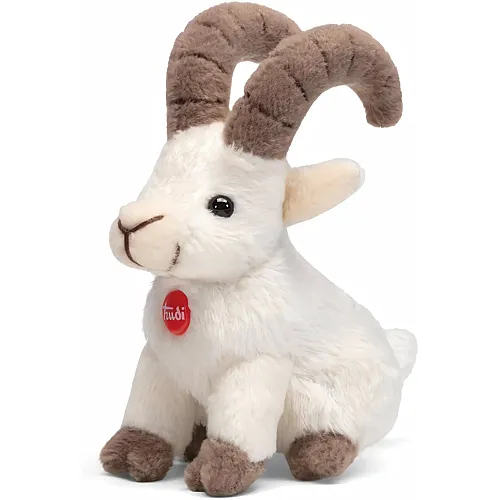 Trudi Sweet Collection Weisser Steinbock Geschenkpl�sch, Bergtiere | 9x8x6cm Grosse XXS | Skyway Mont Blanche | Modell 55540