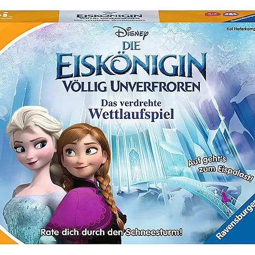 Ravensburger tiptoi Disney Frozen Vllig unverfroren: Das verdrehte Wettlaufspiel