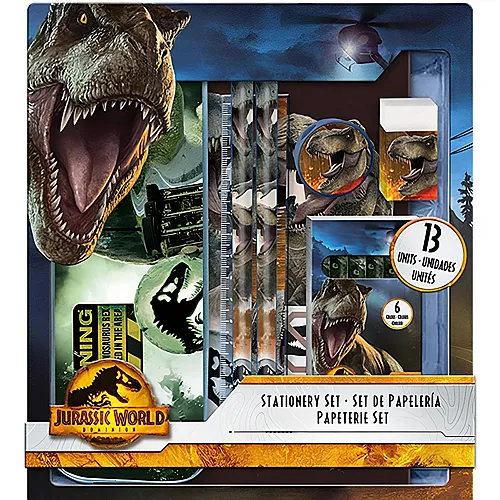 Kids Licensing Jurassic World Schreibset (13Teile)
