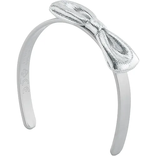 Ma Corolle Haarband mit Schleife Silber, 36 cm