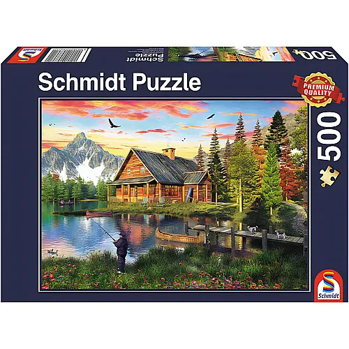Schmidt Puzzle Angeln am See (500Teile)