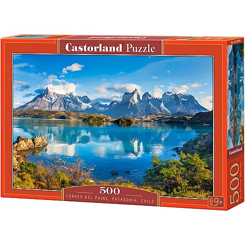 Castorland Puzzle Torres del Paine, Patagonia, Chile (500Teile)