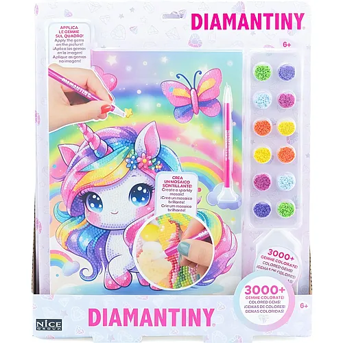 Nice Group Diamantiny Bastelset ass. Alter 6+, kawaii