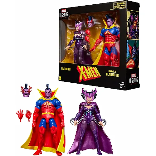Hasbro Marvel Legends Series X-Men Deathbird & Marvel�s Gladiator Action-Figuren 2er-Pack