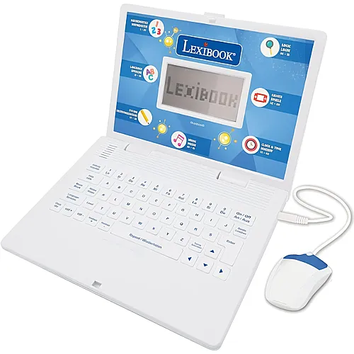 Lexibook Power Kid Lern-Laptop (DE/EN)