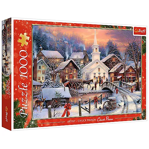 Trefl Puzzle Weisse Weihnachten (1000Teile)
