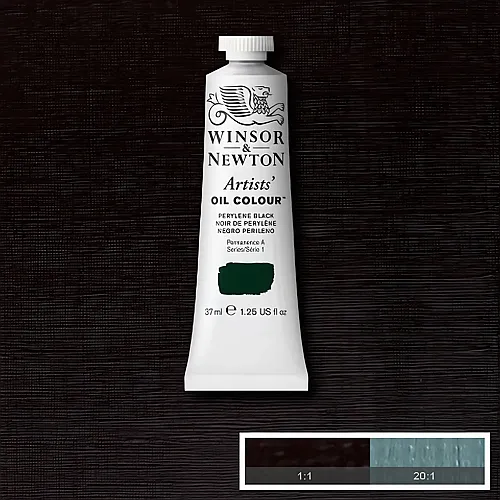 Winsor & Newton W&n Artists' Ölfarbe 37ml Tube Perylenschwarz