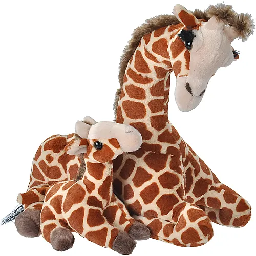 Wild Republic African Giraffe mit Baby - 38 cm
