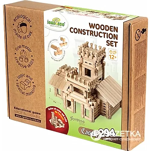 Creatif Wood Coffret Construction Bois Chateau 294pcs
