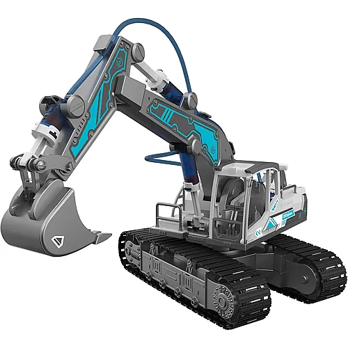 3in1 Baggerbausatz Hydraulic Excavator - 177 Teile