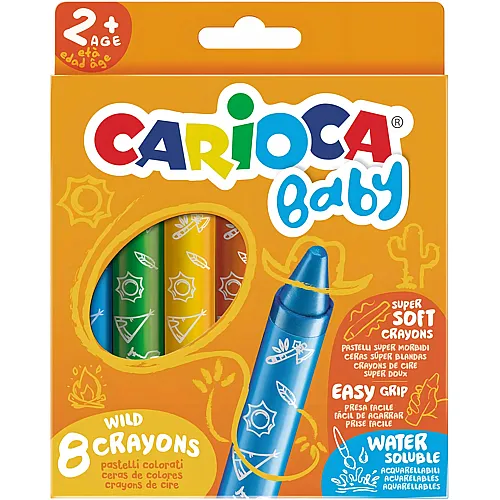 Carioca Wachsmalstift Baby Aquarell E8