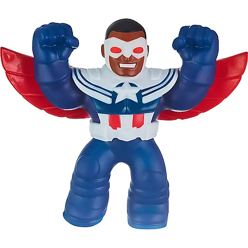Moose Toys Heroes of Goo Jit Zu Marvel Avengers Captain America  Sam Wilson