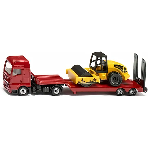 MAN LKW mit Strassenwalze - 1:87