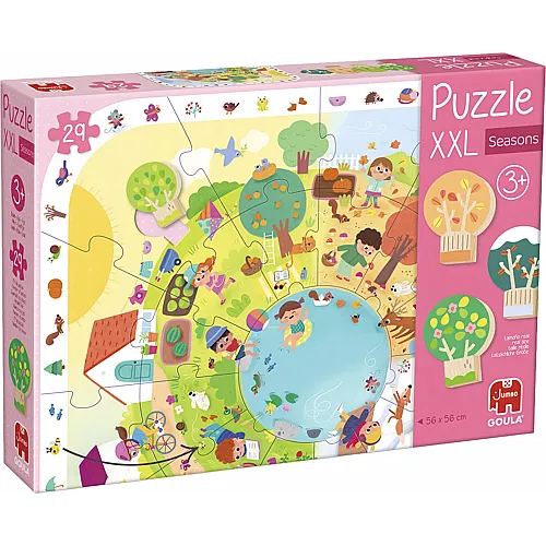 Puzzle XXL Jahreszeiten - 29 Teile