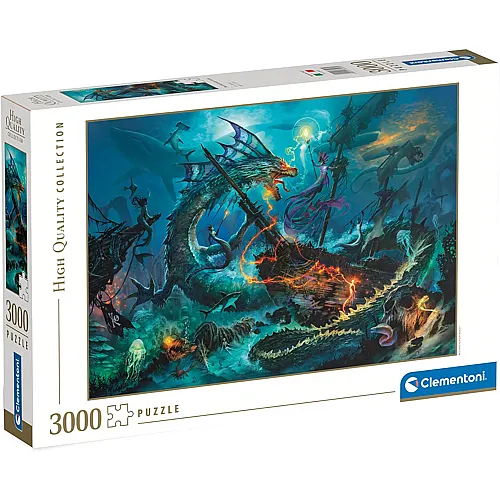 The Underwater Battle 3000Teile