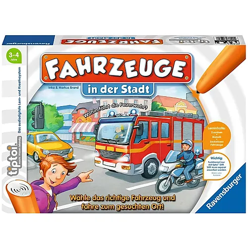 Ravensburger tiptoi Fahrzeuge in der Stadt