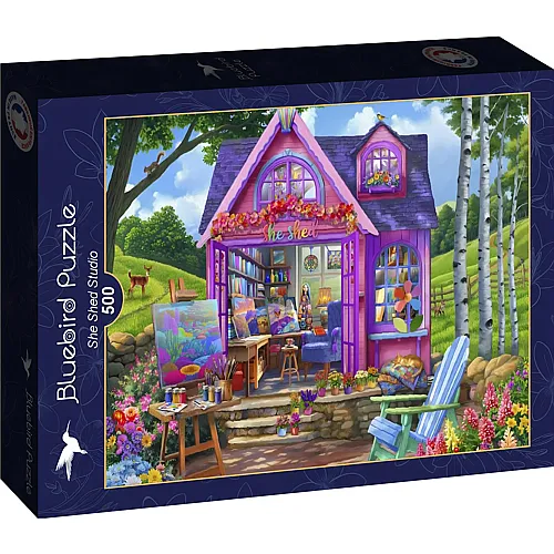 She Shed Studio 500Teile