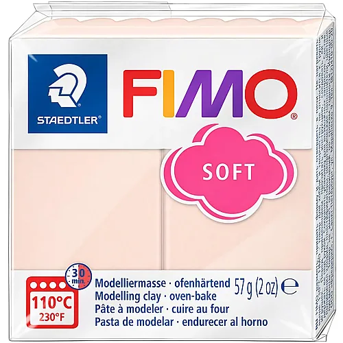 Fimo Soft Modelliermasse Blassrosa - 57 g