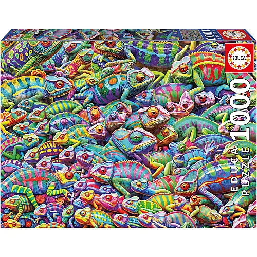 Educa Puzzle Impossible Cham�leon-Chaos - 1000 Teile