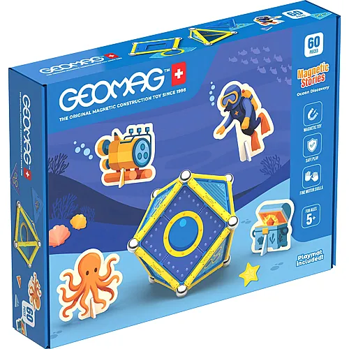 Geomag Magnetic Stories Ocean  60 Teile