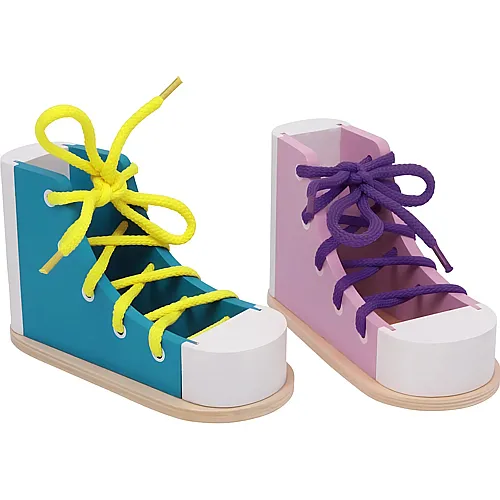 F�delschuhe Schleife binden