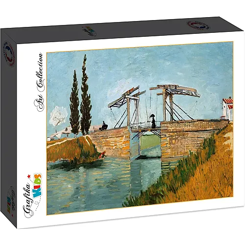 Grafika Puzzle Art Collection Vincent Van Gogh Grafika Kids Pont de Langlois en Arles, 1888 - 12 Teile