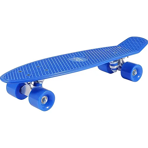 Hudora Skateboard Retro Blau