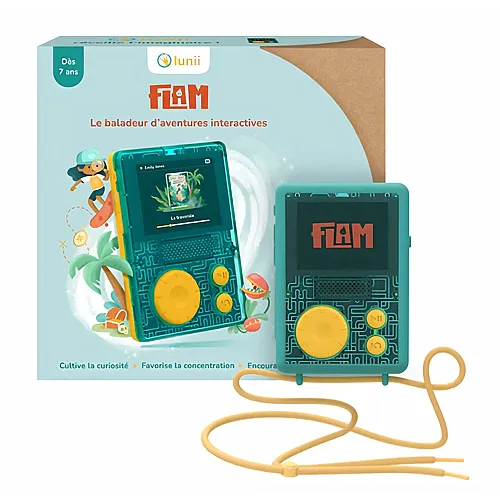Flam + Coque Lecteur de Livres Audio FR