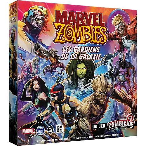 CMON Marvel Zombies Guardians OF The Galaxy Set (FR)