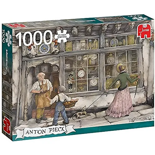 Jumbo Puzzle Anton Pieck Der Uhrenladen - 1000 Teile
