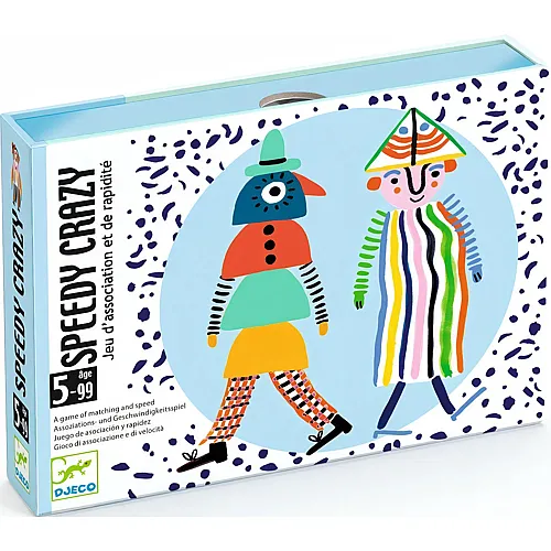 Djeco Kartenspiel Speedy Crazy (mult)
