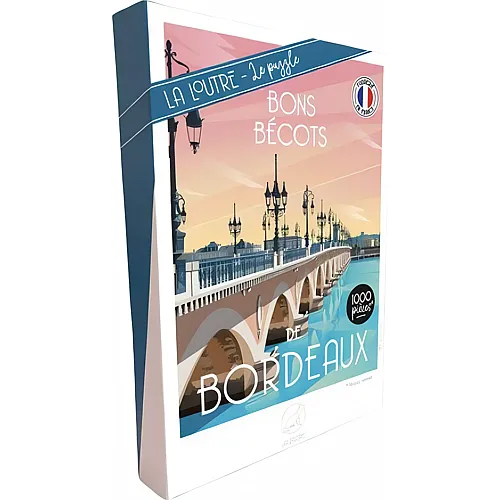 La Loutre Puzzle Bons B�cots de Bordeaux - 1000 Teile