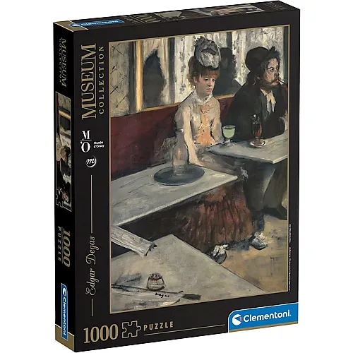 Clementoni Puzzle Museum Collection Degas - Dans Un Caf� - 1000 Teile