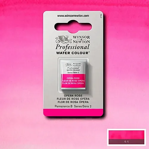 Winsor & Newton W&n Prof. Water Colour 1/2 N�pfchen Opernrosa