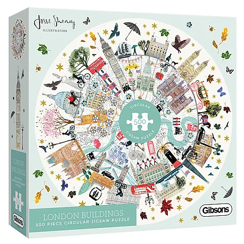 Gibsons Puzzle London Buildings - 500 Teile