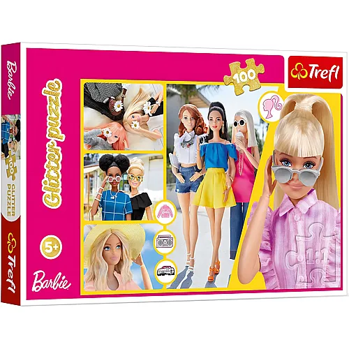 Glitter Barbie - 100 Teile