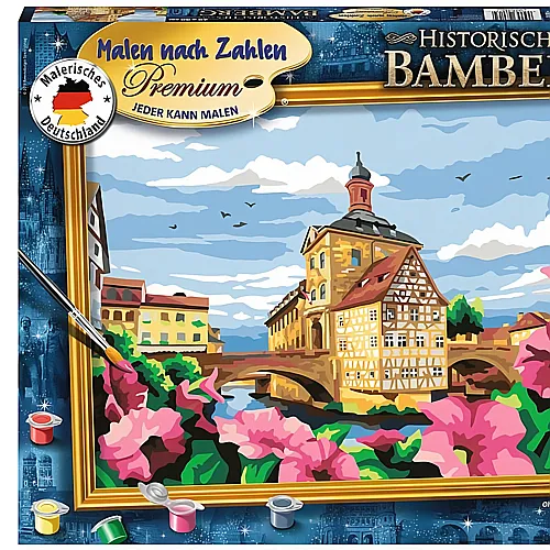 Ravensburger Malen nach Zahlen Historisches Bamberg
