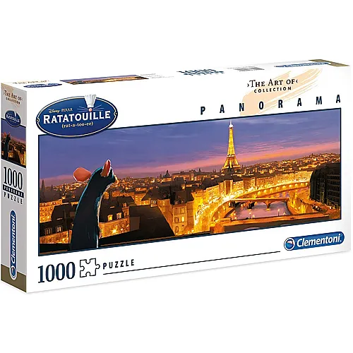 Clementoni Puzzle Panorama Ratatouille - 1000 Teile