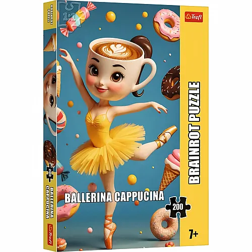 Ballerina Cappucina de Brainrot - 200 pièces